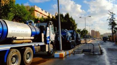 رئيس جهاز "6 أكتوبر": توفير  سيارات جديدة للتعامل مع الأمطار الغزيرة خلال موسم الشتاء