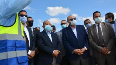 وزير التنمية المحلية ومحافظ الدقهلية يفتتحان المدفن الصحى الآمن بقلابشو ضمن المنظومة الجديدة للمخلفات