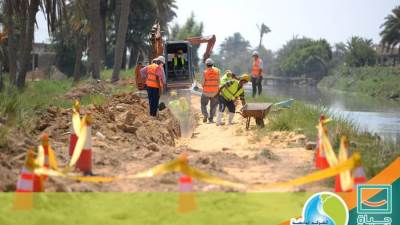 وزير الإسكان يتابع الموقف التنفيذي لمشروعات مياه الشرب والصرف الصحي  بالمبادرة الرئاسية "حياة كريمة"