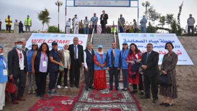 القابضة للمياه تشارك فى "اليوم العالمى للمناخ" الذى تنظمه الأمم المتحدة للمستوطنات البشرية بالأقصر