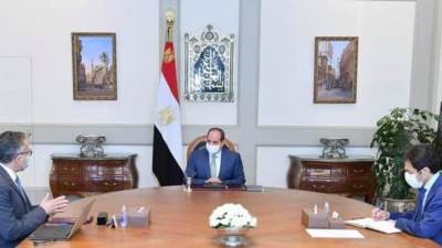 السيسي يوجه بأن تمثل احتفالية طريق الكباش استمرارا لنهج الفاعليات المصرية العالمية للترويج لحضارة مصر العريقة