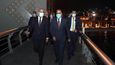 رئيس الوزراء في جولة نيلية بمناسبة افتتاح المرحلة الأولى من ممشى أهل مصر