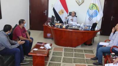 شركة مياه أسيوط : استكمال أعمال الاحلال والتجديد بمحطة نزلة عبداللاه