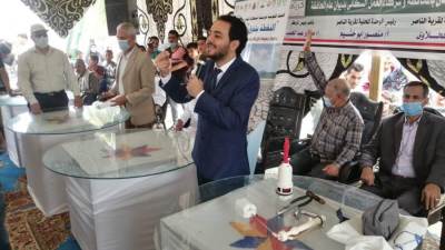 مياه الاسكندرية: حملات توعوية لمبادرة حياه كريمة 