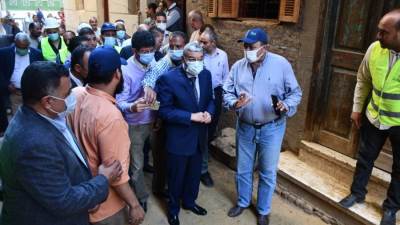 مياه المنيا : جولات ميدانية لمتابعة  مشروعات حياة كريمة ومحطات مياه الشرب والصرف الصحى بديرمواس