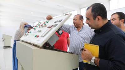 رئيس مياه المنيا يتابع عددا من المحطات بمراكز بنى مزار ومغاغة وسمالوط