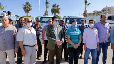 رئيس جهاز مدينة " برج العرب الجديدة " يتفقد استعدادات مواجهة الأمطار الغزيرة خلال موسم الشتاء