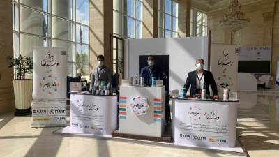 بروتوكول تعاون بين مؤسسة أهل مصر للتنمية ومعرض مصر العقاري الدولي من خلال شركة أكاديو للدعاية لدعم ضحايا الحروق .