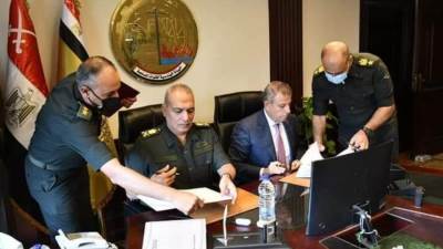 The Engineering Authority and Ain Shams University sign a protocol to establish Ain Shams National University in the Administrative Capital