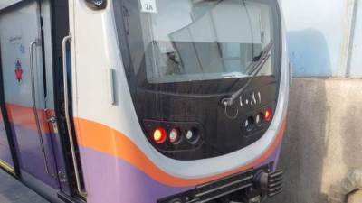 بالصور.. بدء تشغيل أول قطار كورى مكيف بخط المترو الثاني «شبرا الخيمة - المنيب»