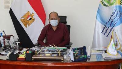 رئيس مياه أسيوط يعقد إجتماعاً لمتابعة إنشاء وتجهيز معمل مركزى بــ 120 مليون جنيها.