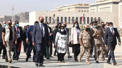 رئيس جمهورية تنزانيا تزور مشروع العاصمة الإدارية الجديدة 