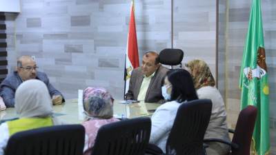 رئيس مياه المنيا يتابع مع قطاع المشروعات أعمال حياة كريمة وأعمال الشركة الحالية والخطط المستقبلية.