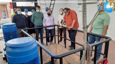 رئيس مياه سوهاج يتفقد محطات المياه والصرف الصحي بجهينة وطهطا