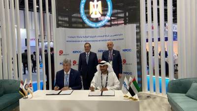 توقيع مذكرة تفاهم بين شركة «بتروجت» وشركة الإنشاءات البترولية الوطنية الإماراتية