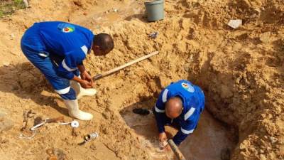 انتهاء أعمال صيانة خطوط المياه في محافظات القناة