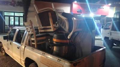 حملة مسائية مكبرة لرفع الإشغالات بالقطاع الغربى بمدينة الشروق