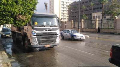 استمرار رفع درجة الاستعداد وحالة الطوارئ بجميع  قطاعات شركة الصرف الصحى بمحافظات القناة