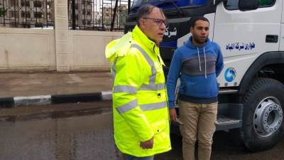 مياه الغربية :جولة تفقدية لمتابعة رفع درجات الاستعداد لمواجهة الأمطار