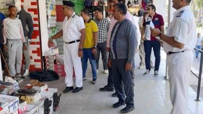 رئيس جهاز برج العرب الجديدة: تحرير 24 محضر إشغال وتعد على الطريق بحملة جديدة بالمدينة