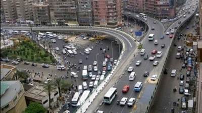 غلق جزئى لكوبرى الجيزة لأعمال الصيانة