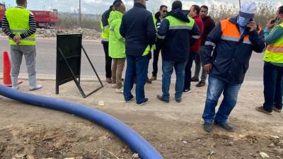 استعدادات شركة الصرف الصحى بالإسكندرية لنوة قاسم