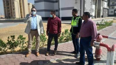 رئيس جهاز مدينة الشروق: بدء زراعة المسطحات الخضراء بمشروع سكن مصر