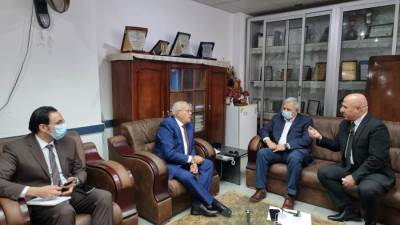 رئيس القابضة للمياه يتابع مشروعات مياه الشرب بالمنوفية