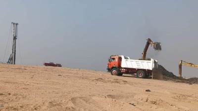 مسئولو جهاز العبور يتفقدون سير العمل بمشروع الغلق الآمن لمقلب السلام العمومي