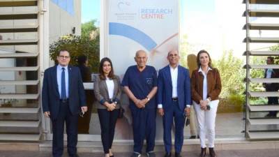 رئيس بنك القاهرة فى زيارة لمركز أسوان للقلب لتعزيز أواصر التعاون 