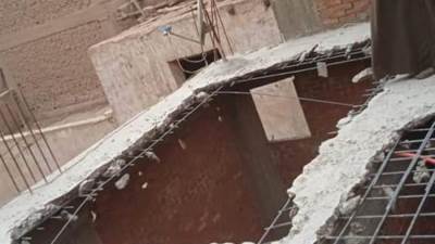 محافظة الجيزة تزيل مخالفات بناء بعقار ببولاق الدكرور
