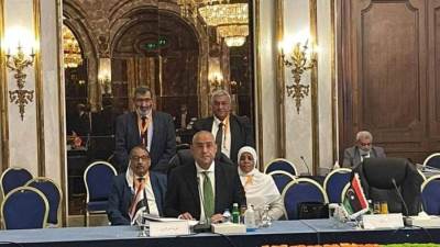 وزير الإسكان يشارك فى افتتاح الدورة 38 لمجلس وزراء الإسكان والتعمير