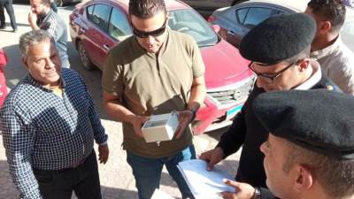 حملة مكبرة لإزالة المخالفات والإشغالات بالحي الثاني بأكتوبر