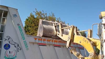 بمشاركة شرطة التعمير..  جهاز مدينة الشروق يُوقف مخالفة بناء  في «مهدها»