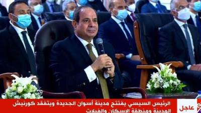 السيسي : «حرام نحط فلوسنا في مباني مش هتكسب ومفيش طلب عليها»