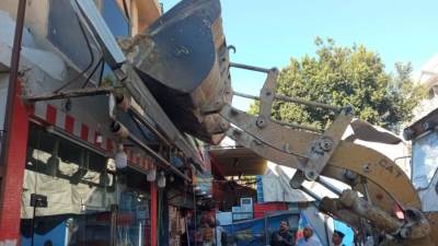 جهاز مدينة 6 أكتوبر ينفذ حملة لمواجهة المخالفات والإشغالات 