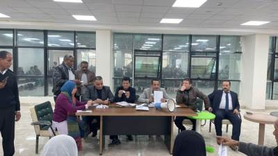 جهاز العبور يجري قرعة علنية لتوزيع منافذ بيع بمشروعي أسواق الخير وبازار العبور