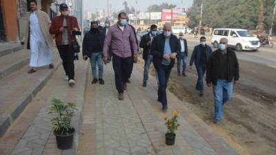 محافظ الجيزة يتفقد أعمال التطوير بأحياء العجوزة والدقى وجنوب الجيزة