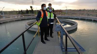 جولة  لرئيس «مياه الاسكندرية» لتفقد مشروعات «حياة كريمة» والاستعداد لنوة الفيضة الكبرى