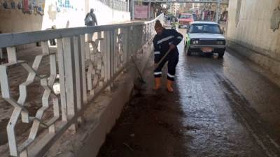 القابضة للمياه ترفع درجة الاستعداد بالمحافظات للتعامل مع الأمطار