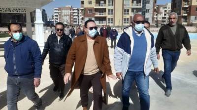 مسئولو الإسكان يتفقدون مشروعي «سكن مصر و JANNA»بالشروق