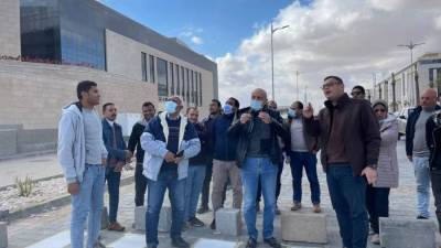 مسئولو «الإسكان» يتفقدون مشروعات «العاصمة الإدارية» 