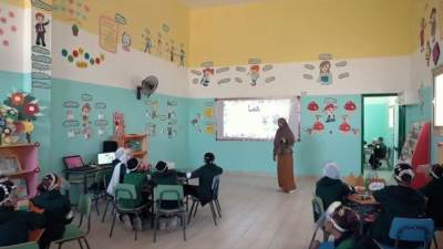 «كايرو فستيفال سيتي مول»™ يفتتح مدرسة المقاتلة للتعليم المجتمعي بالفيوم 