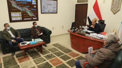 «مياه أسيوط» تناقش الأعمال الجارية بمرشحة التشيكى وتطوير المعمل المركزى بالمحطة