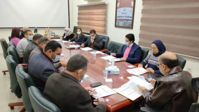 شركة مياه أسيوط تعقد اجتماعا لمجلس إدارة المدرسة الفنية استعدادا للامتحانات 