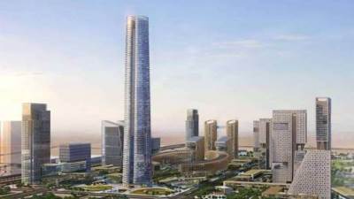 الإسكان: نسبة الأعمال في واجهات البرج الأيقوني وصلت إلى 65%