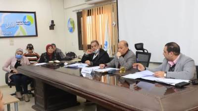 مياه أسيوط تتابع الموقف التنفيذى لمشروعات «حياة كريمة»