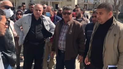 جولة تفقدية لنائب هيئة المجتمعات العمرانية لمشروعات المنصورة الجديدة