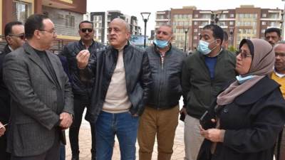  قيادات «الإسكان» تتابع خطوات البناء في مشروعات التطوير بـ«الشروق» 