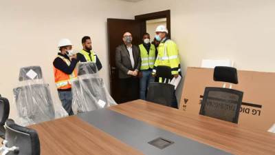 الجزار يتفقد مقر وزارة الإسكان في العاصمة الإدارية الجديدة